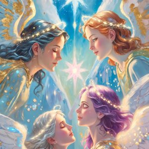 Loving Angel Choir Digital Art Download