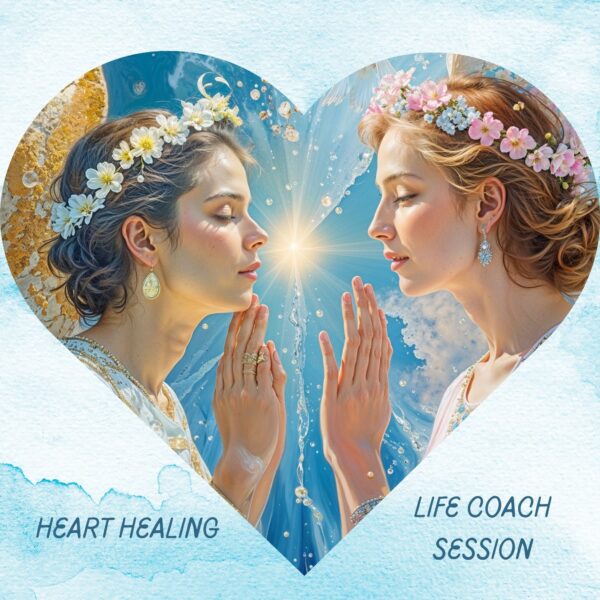 Heart Healing Life Coaching with the Angels: 3 Session Package