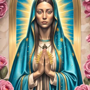 Our Lady of Guadalupe 4 Images Mother Mary Digital Art Download