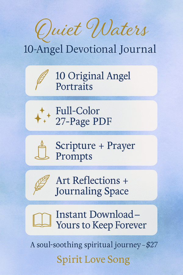 Quiet Waters: 10-Angel Devotional Journal - Image 4