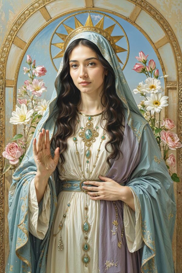 Mother Mary Digital Art Download