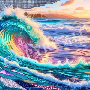 Ocean Mosaic – Digital Download by Spirit Love Song™